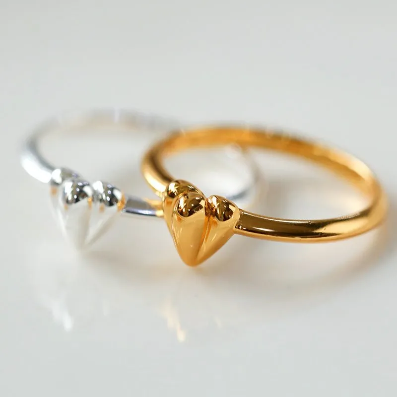 Single Love Heart Ring