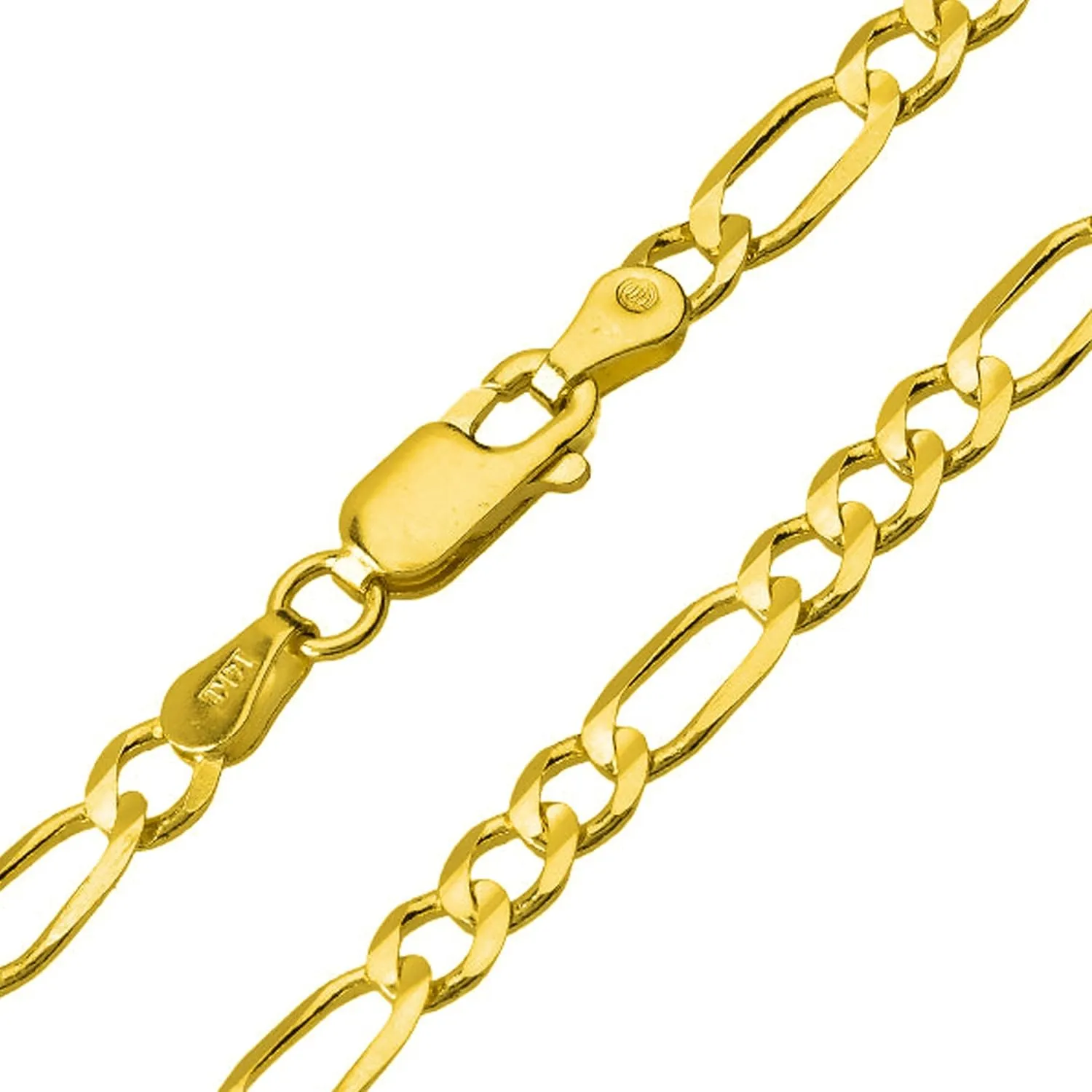 Solid 14k Yellow Gold Divino Nio Divine Jesus Round Medal Pendant with Cable, Cuban Curb, or Figaro Chain Necklaces