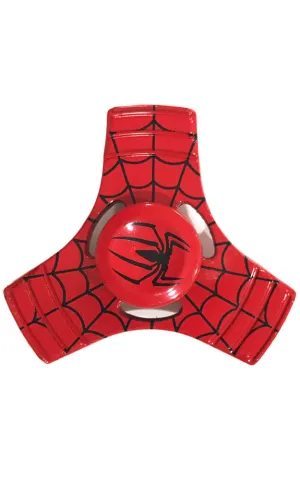 T01-38 Red Spider Three Wings Metal Fidget Spinner Toy