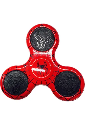 T01-41 Spider LED Metal Fidget Spinner with Case