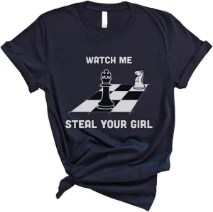 TeesAndTankYou Watch Me Steal Your Girl Shirt Unisex