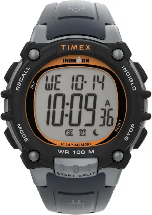 Timex Men's Ironman Triathlon Classic 10 44mm Watch