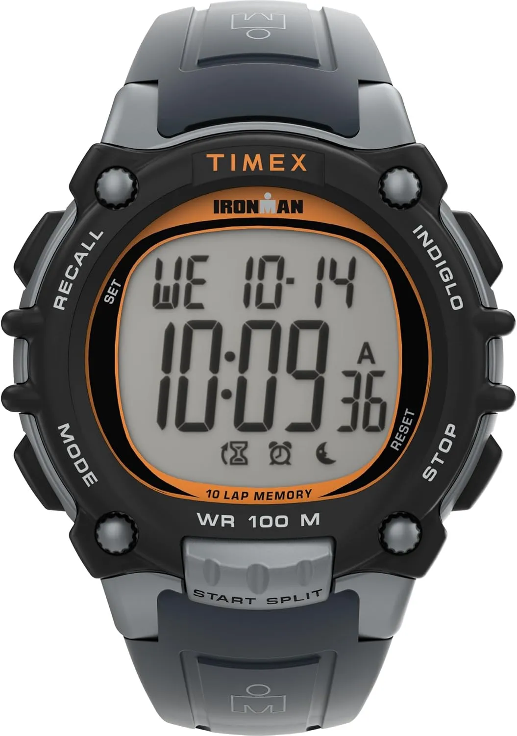 Timex Men's Ironman Triathlon Classic 10 44mm Watch