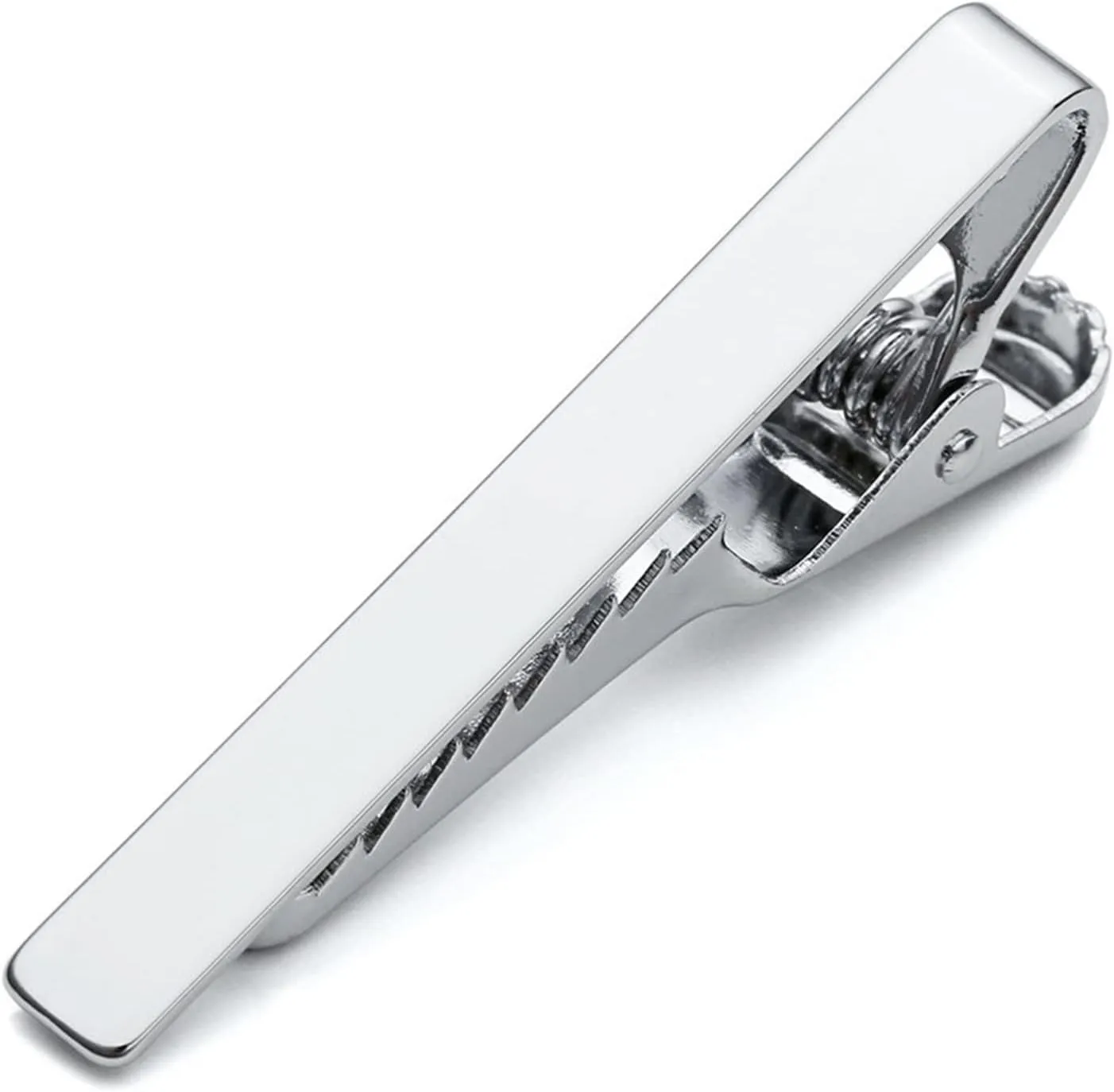 TRUSTTWO Stainless Steel Classic Men Tie Clips Necktie Pinch Fit For Shirt Men's Business Wedding Party Valentines Gift The New