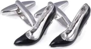 Western Cuff Links, Fun Cufflinks Heels Brass Jewelries for Men