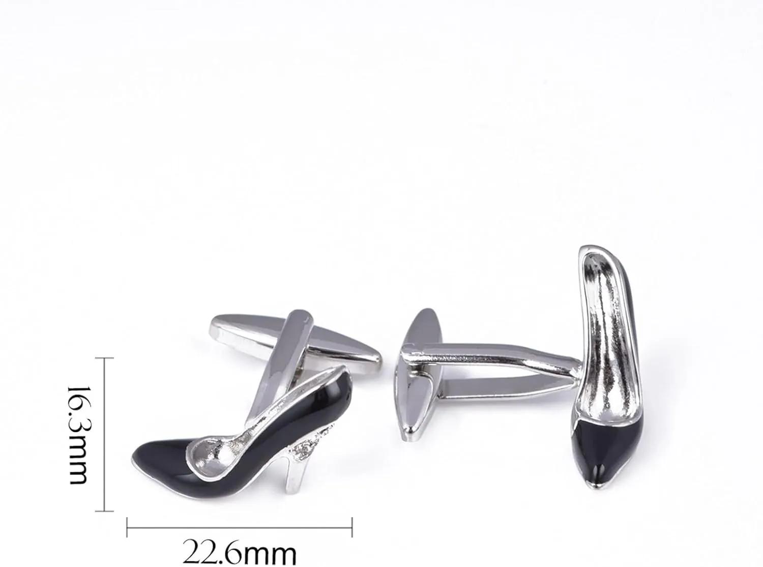 Western Cuff Links, Fun Cufflinks Heels Brass Jewelries for Men